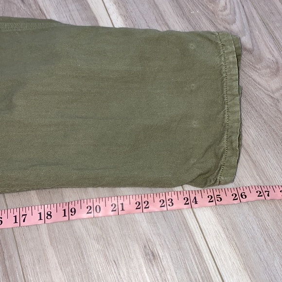 Zara women’s wide leg high rise cotton linen pants size 4 - Picture 8 of 8